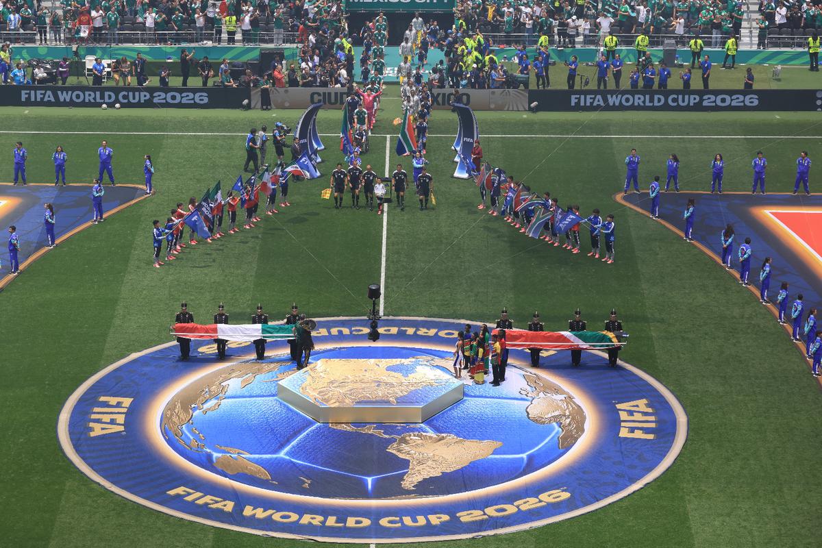 „Ceremonia 360 de grade” la Mexic - Africa de Sud