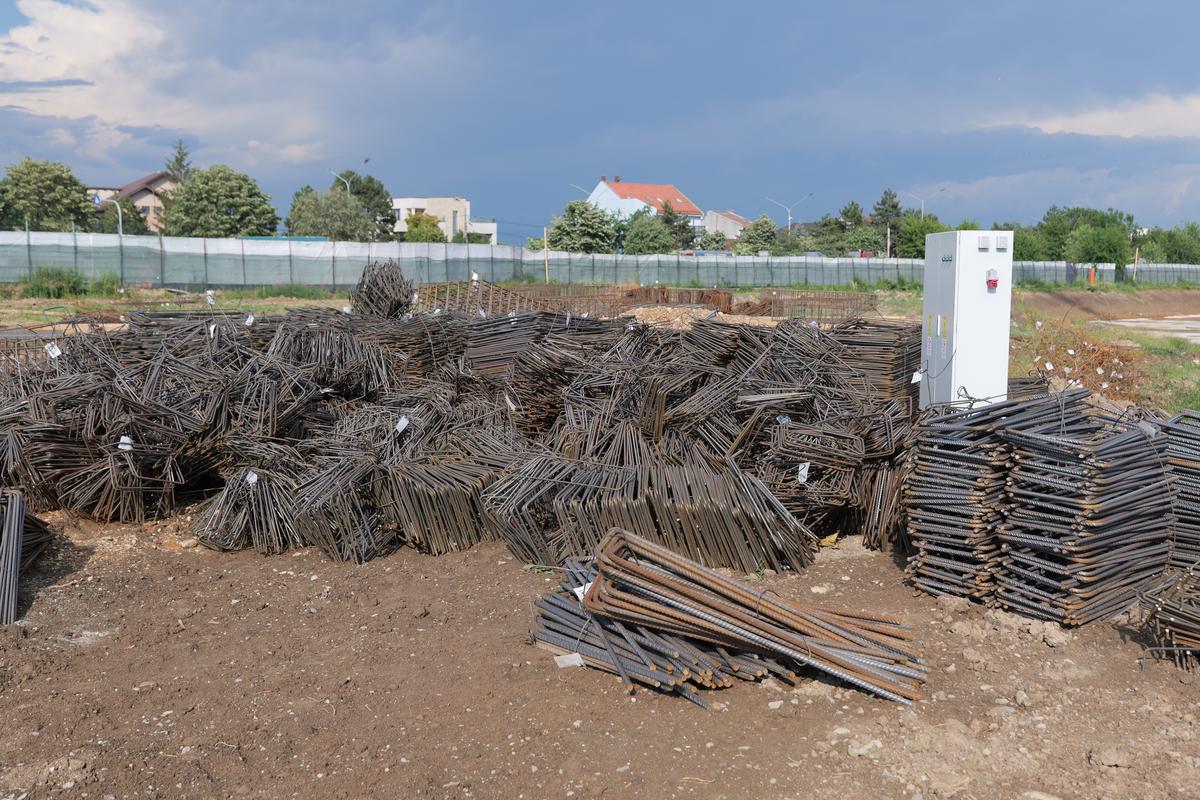 Se construiește stadionul viitorului în România » Va funcționa exclusiv cu energie regenerabilă: GSP a vizitat șantierul unde se muncește la 30 de grade!