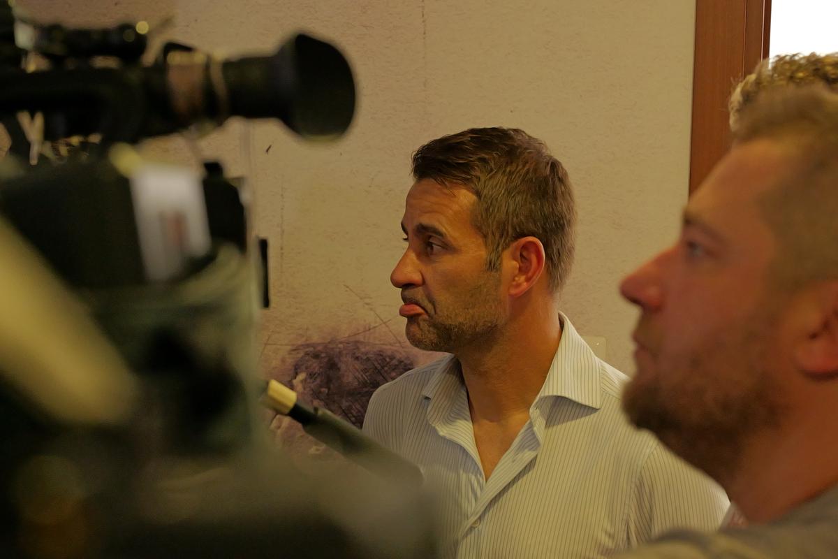 Nuno Campos - conferință de prezentare la Dinamo // foto: Andrei Furnigă (GSP)