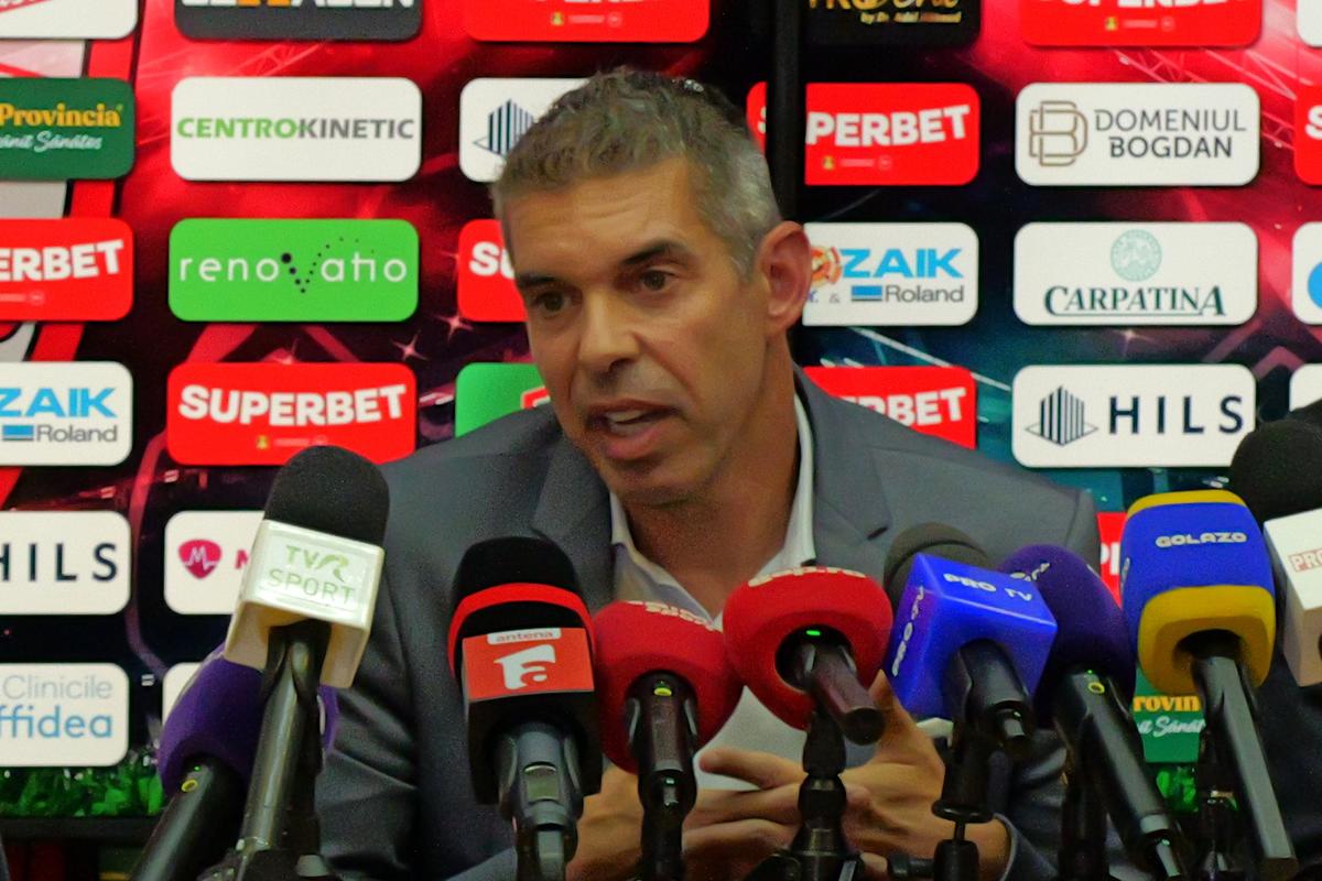 Nuno Campos - conferință de prezentare la Dinamo // foto: Andrei Furnigă (GSP)
