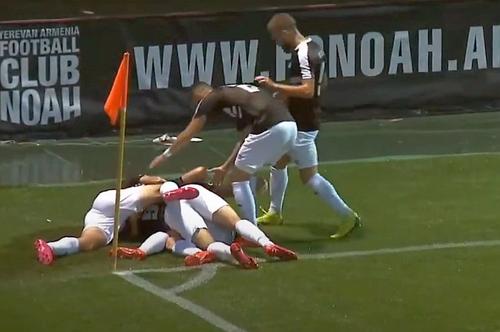 Mijlocașul Danu Spătaru (26 de ani), fost jucător la Dinamo, a fost implicat într-un meci extrem de spectaculos. Noah, echipa la care evoluează, a câștigat finala Cupei Armeniei, cu Ararat-Aremenia, 5-5 după 120 de minute, și 7-6 la penalty-uri.