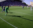 HERMANNSTADT - VOLUNTARI. FOTO Fază controversată la Sibiu: gazdele au sărbătorit golul, dar scorul a rămas 0-0