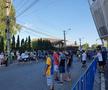 PETROLUL - RAPID. FOTO Atmosferă de derby și pe timp de coronavirus! Spectacol făcut de „lupii galbeni” la arena „Ilie Oană”, însă fără distanțare socială