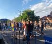 PETROLUL - RAPID. FOTO Atmosferă de derby și pe timp de coronavirus! Spectacol făcut de „lupii galbeni” la arena „Ilie Oană”, însă fără distanțare socială