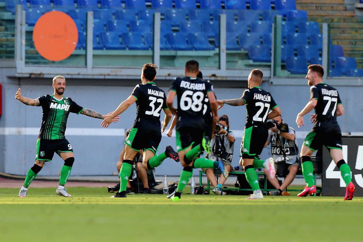 Lazio - Sassuolo 1-2.