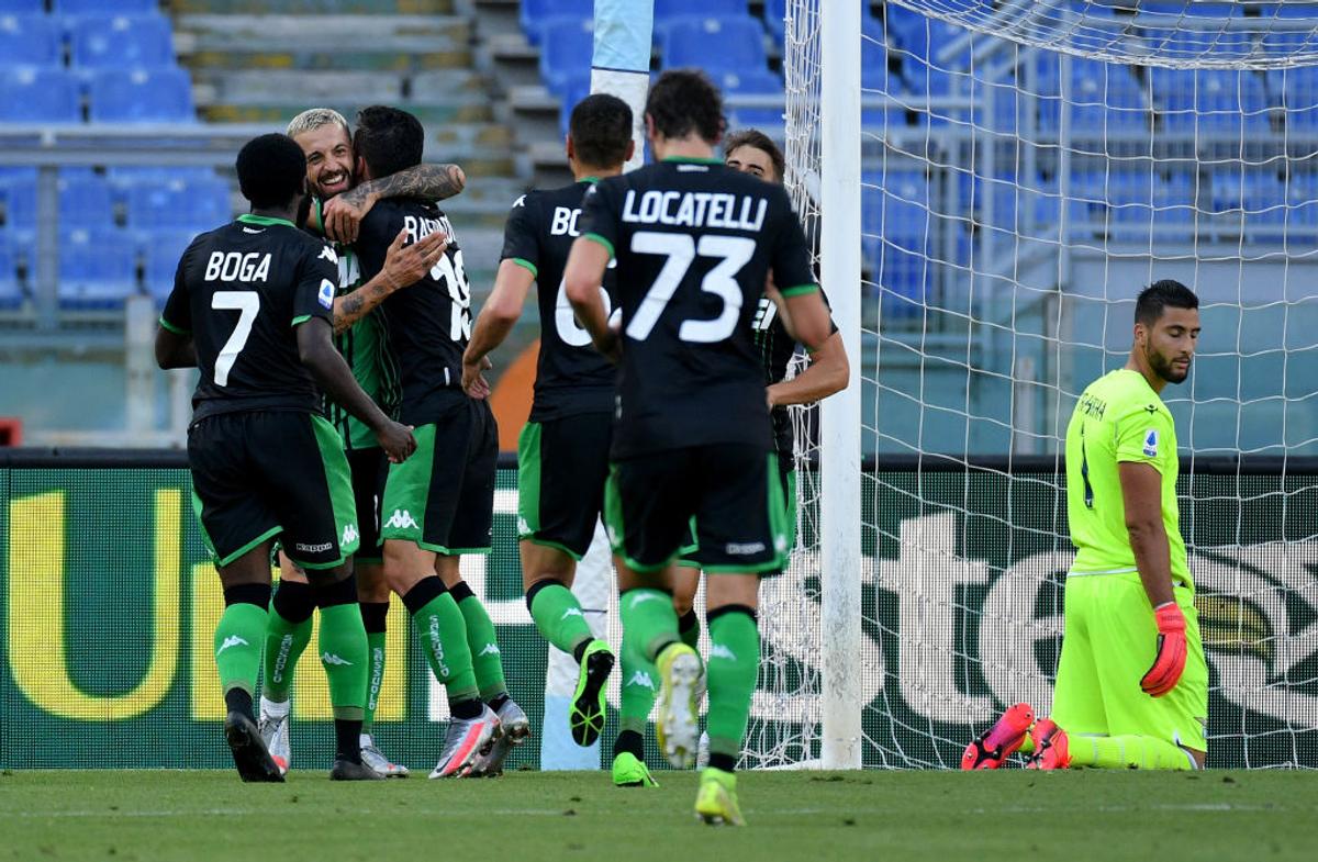 Lazio - Sassuolo 1-2.