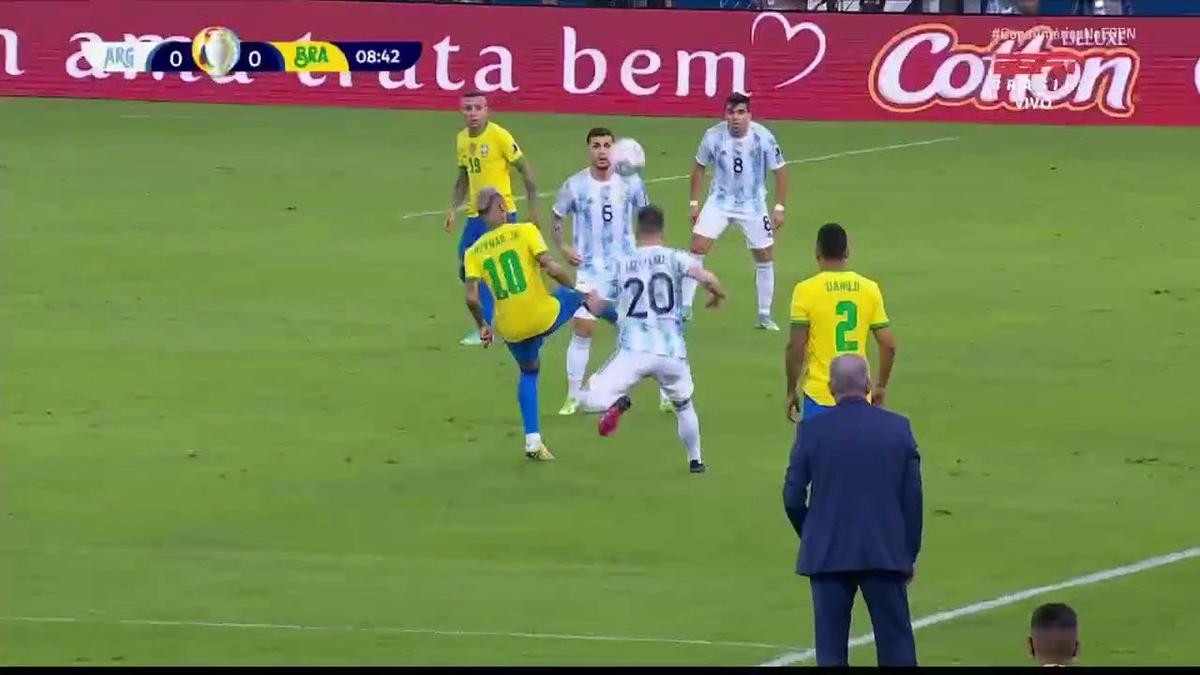 Neymar i-a făcut un „sombrero” lui Lo Celso! Faza care a devenit imediat virală
