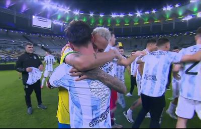 Moment impresionant cu Messi și Neymar, după finala Copa America: „Direct în istoria fotbalului”