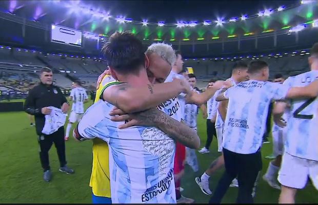 Moment impresionant cu Messi și Neymar, după finala Copa America: „Direct în istoria fotbalului”