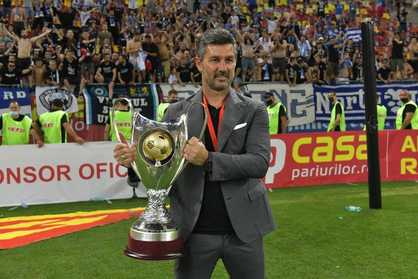 Marinos Ouzounidis și Cupa României // FOTO: facebook.com/UCVOficial