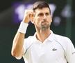 Novak Djokovic (34 de ani, locul 1 ATP) este campion pentru a 6-a oară la Wimbledon // foto: Guliver/gettyimages