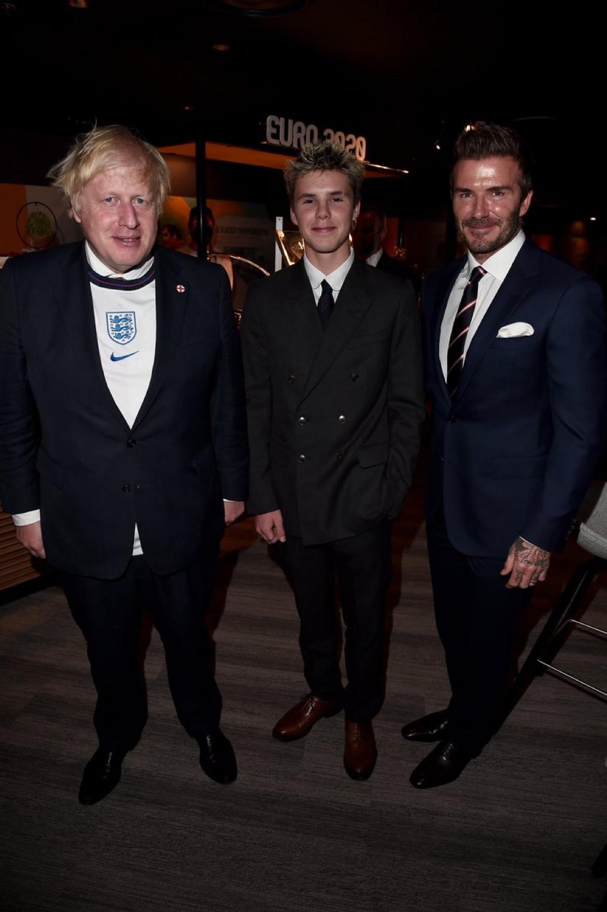 FOTO Boris Johnson la finala EURO 2020
