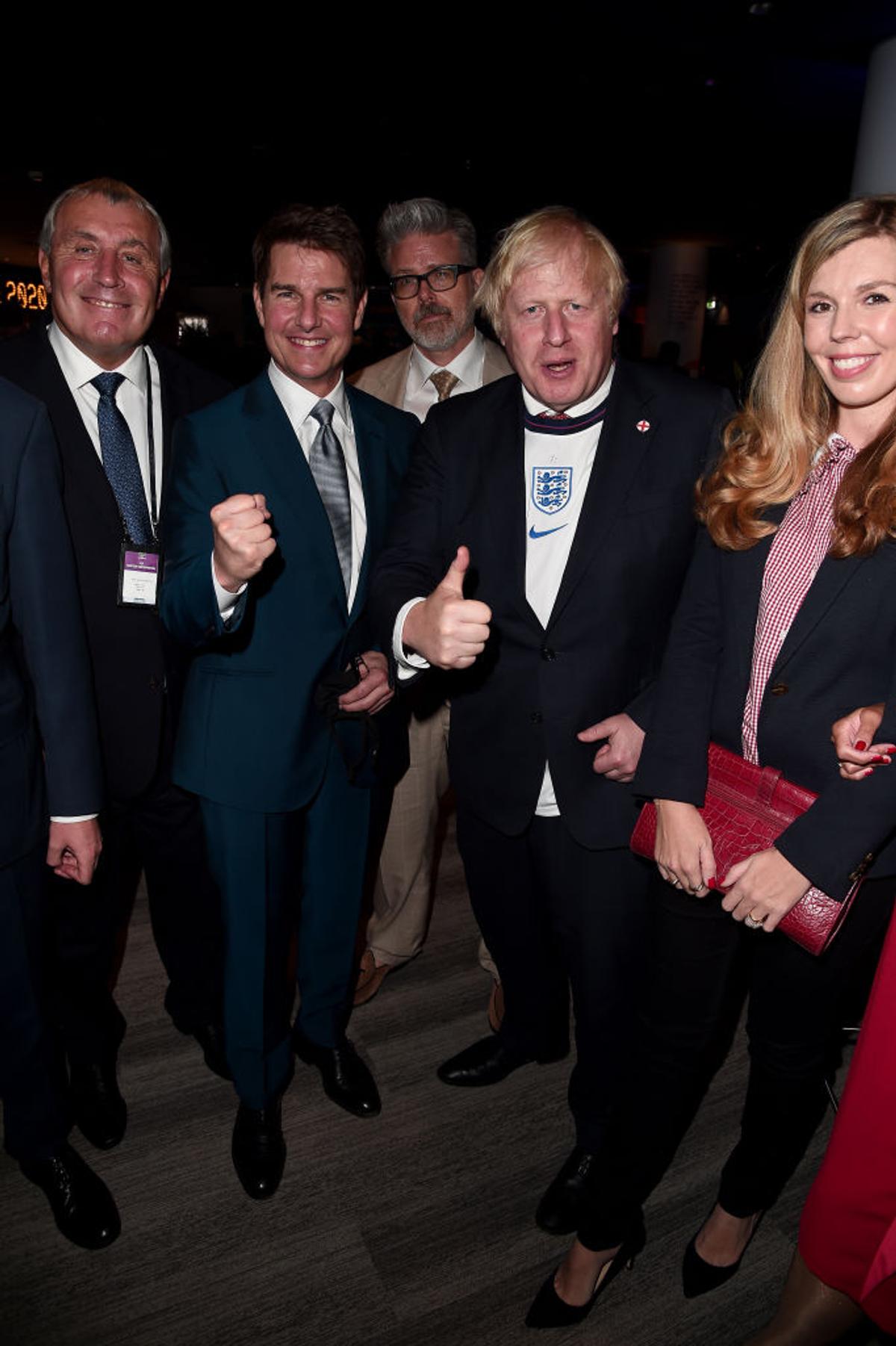 FOTO Boris Johnson la finala EURO 2020