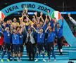 EURO 2020. Italia a învins-o pe Anglia, 1-1 după prelungiri, 3-2 la lovituri de departajare și e noua campioană europeană!