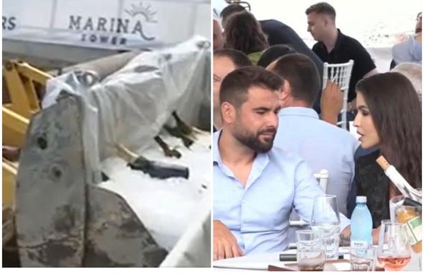 Adrian Mutu, prezent la cea mai stranie petrecere din Mamaia: pe șantier, în cort, cu băutura în roabă și excavator