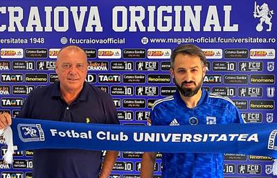 FCU Craiova are un nou team manager: „Mă voi ocupa de relația dintre jucători, staff și patron”