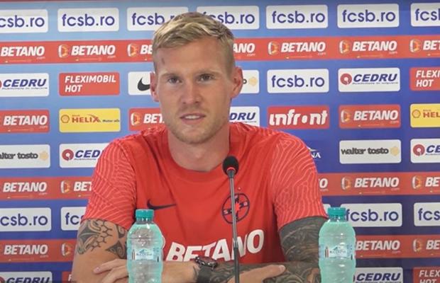 Joonas Tamm, primul interviu după ce a semnat cu FCSB: „Obiectivul e să câștigăm campionatul și să avem succes în Europa”