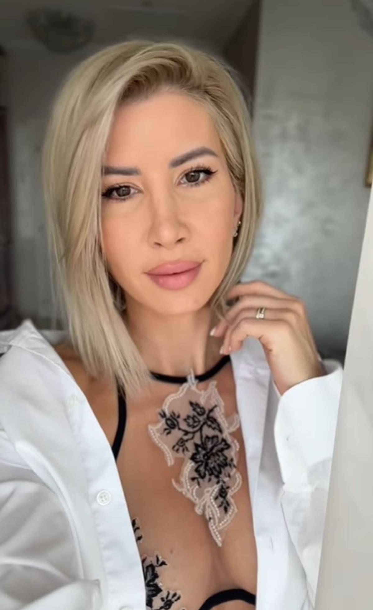 Ana Muntean, fosta amantă a lui Ciprian Marica, în lenjerie intimă