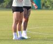 Cristian Săpunaru și Marko Dugandzic la antrenamentul Rapidului (foto: Cristi Preda/GSP)
