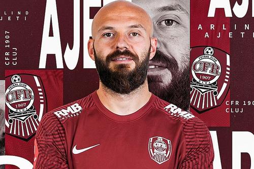 Arlind Ajeti a semnat cu CFR Cluj // sursă foto: Facebook