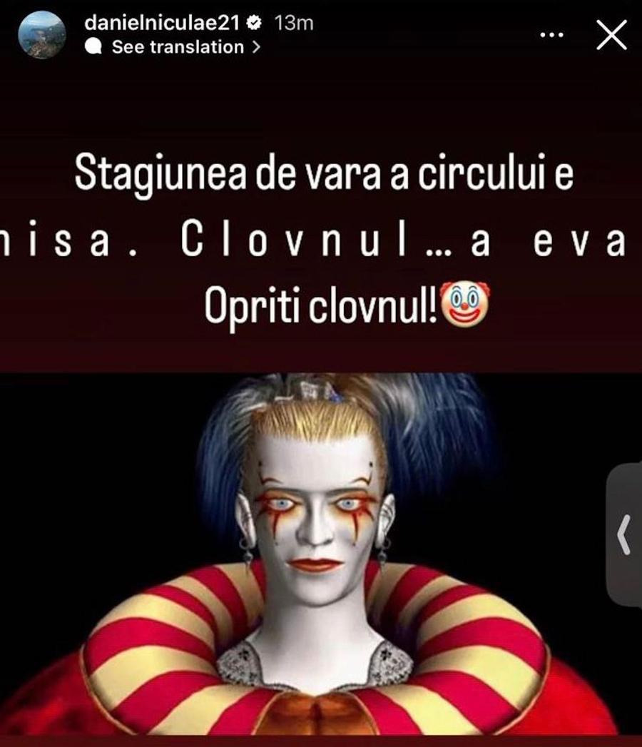 Postarea de pe Instagram a lui Daniel Niculae Rapid și frăția donilor
