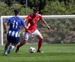 Mario Tudose, în tricoul juniorilor de la Benfica / Sursă foto: Instagram