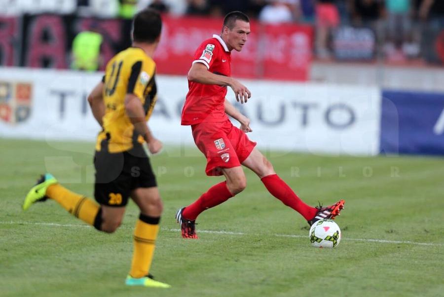 Andrei Cordoș, în roșu, în perioada de la Dinamo Nu o vrea pe Dinamo în casa echipei lui: „Înseamnă că suntem a doua echipă a orașului! Mă opun”