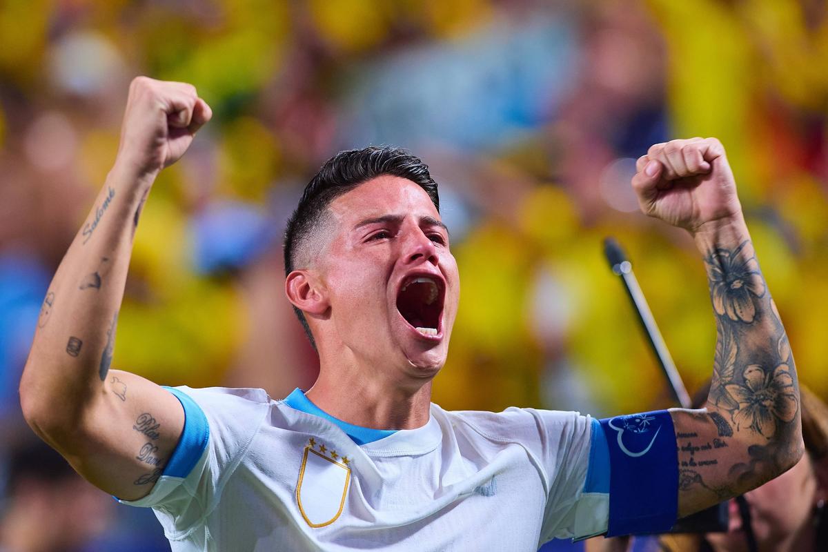 James Rodriguez, în lacrimi după calificarea Columbiei în finala Copa America