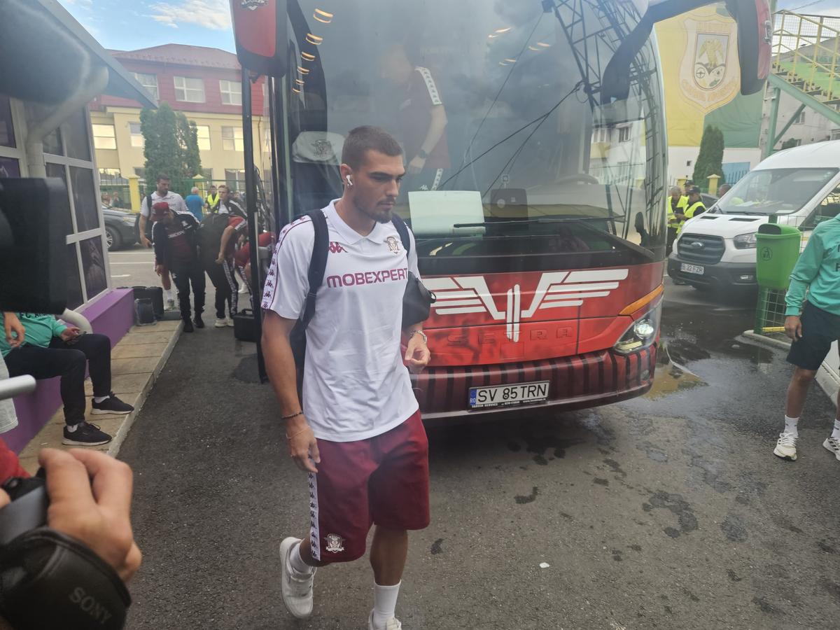 Rapid, sosire la Mioveni