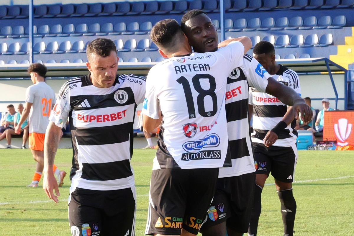 Macalou, după debutul cu gol pentru U Cluj în Superliga: „Obiectivul este să facem același lucru ca sezonul trecut”