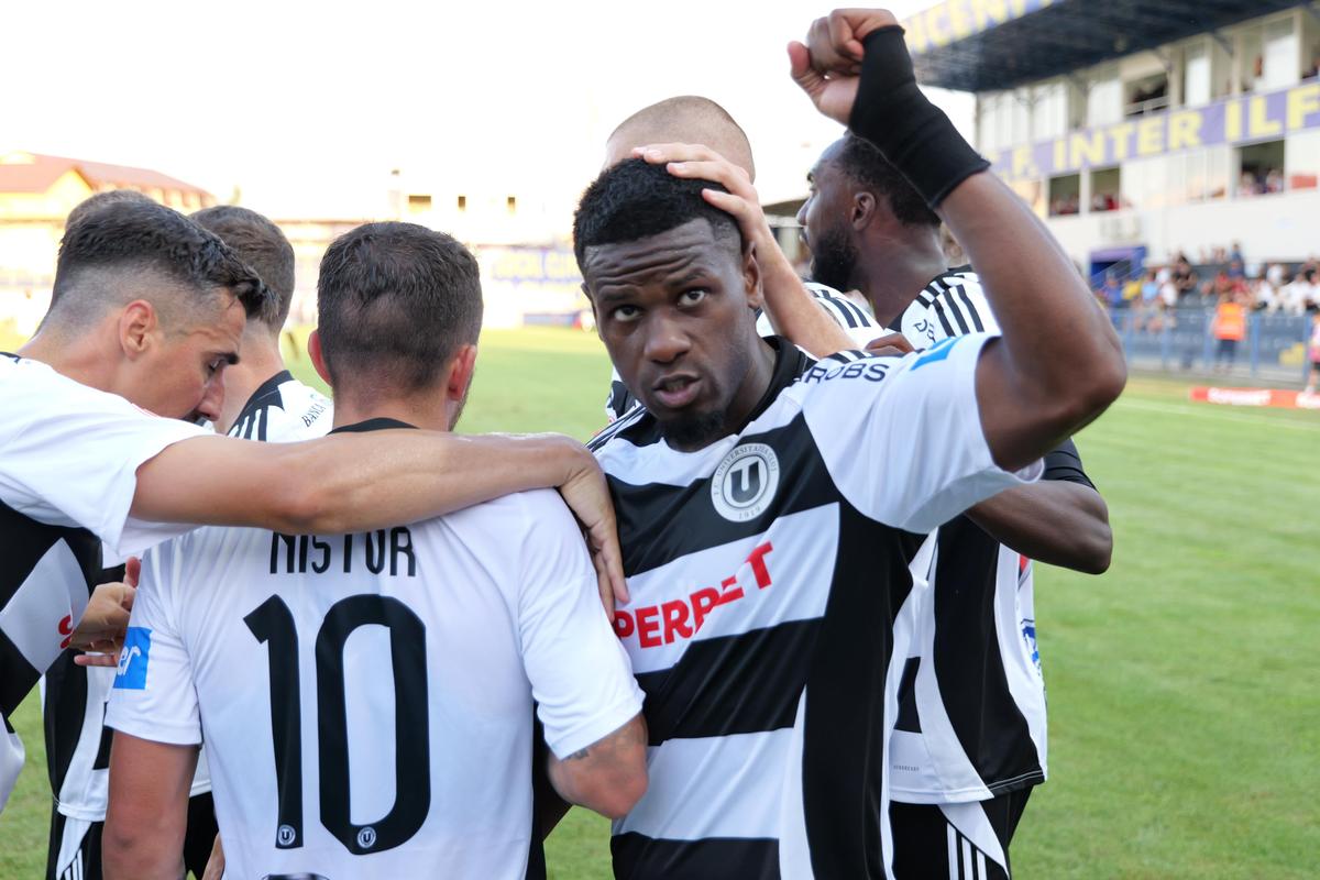 Macalou, după debutul cu gol pentru U Cluj în Superliga: „Obiectivul este să facem același lucru ca sezonul trecut”