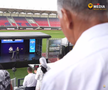 Cum arată gazonul stadionului „Eugen Popescu” din Târgoviște. FOTO: YouTube @Miros de Cer