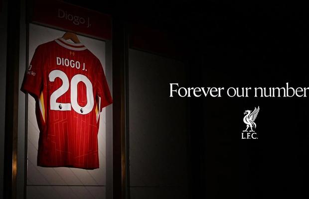 Liverpool a retras numărul 20, cel purtat de Diogo Jota! Modul emoționant prin care au făcut anunțul
