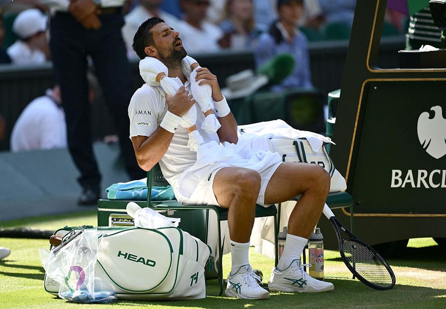 Novak Djokovic / FOTO: GettyImages Jannik Sinner - Carlos Alcaraz e finala de la Wimbledon 2025! Novak Djokovic n-a avut nicio șansă