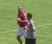 George Pușcaș a ieșit la antrenamente în timpul amicalului celor de la Dinamo cu Ștefăneștii de Jos // capturi 48 TV