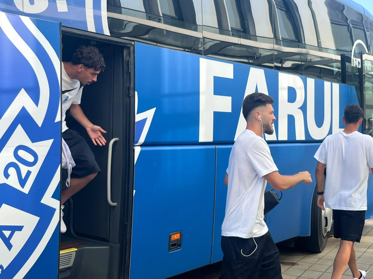 Dinamo - Farul, imagini înaintea amicalului de pe „Arcul de Triumf”