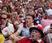 Fanii Norvegiei înainte de meciul cu Anglia // foto: Imago și X