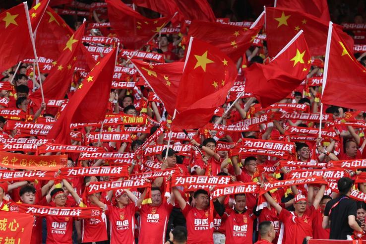 China n-a mai prins Mondialul din 2002, într-o țară unde fotbalul nu prinde topul popularității FOTO: Guliver/Getty Images