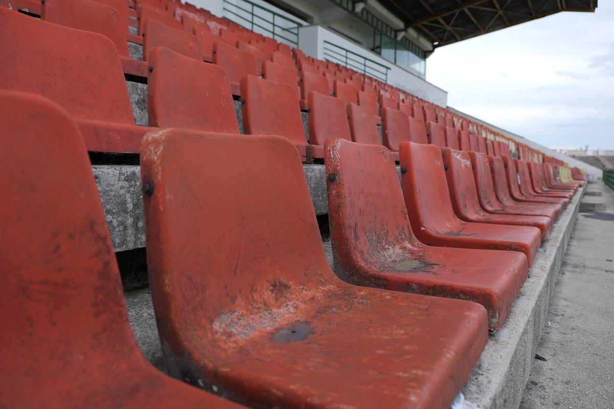 Cum arată stadionul din Scornicești // foto: Andrei Furnigă (GSP)