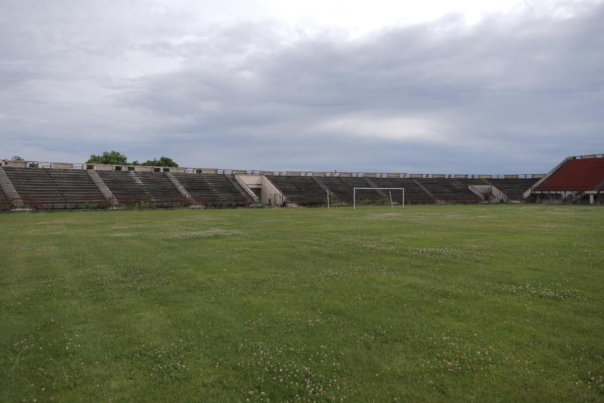 Cum arată stadionul din Scornicești // foto: Andrei Furnigă (GSP)