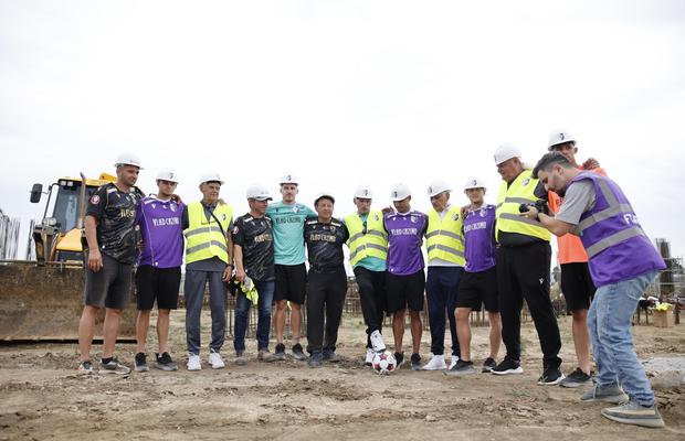 Moment nemaiîntâlnit pe un stadion din România » Ce se întâmplă astăzi pe șantierul arenei de 100 de milioane de euro
