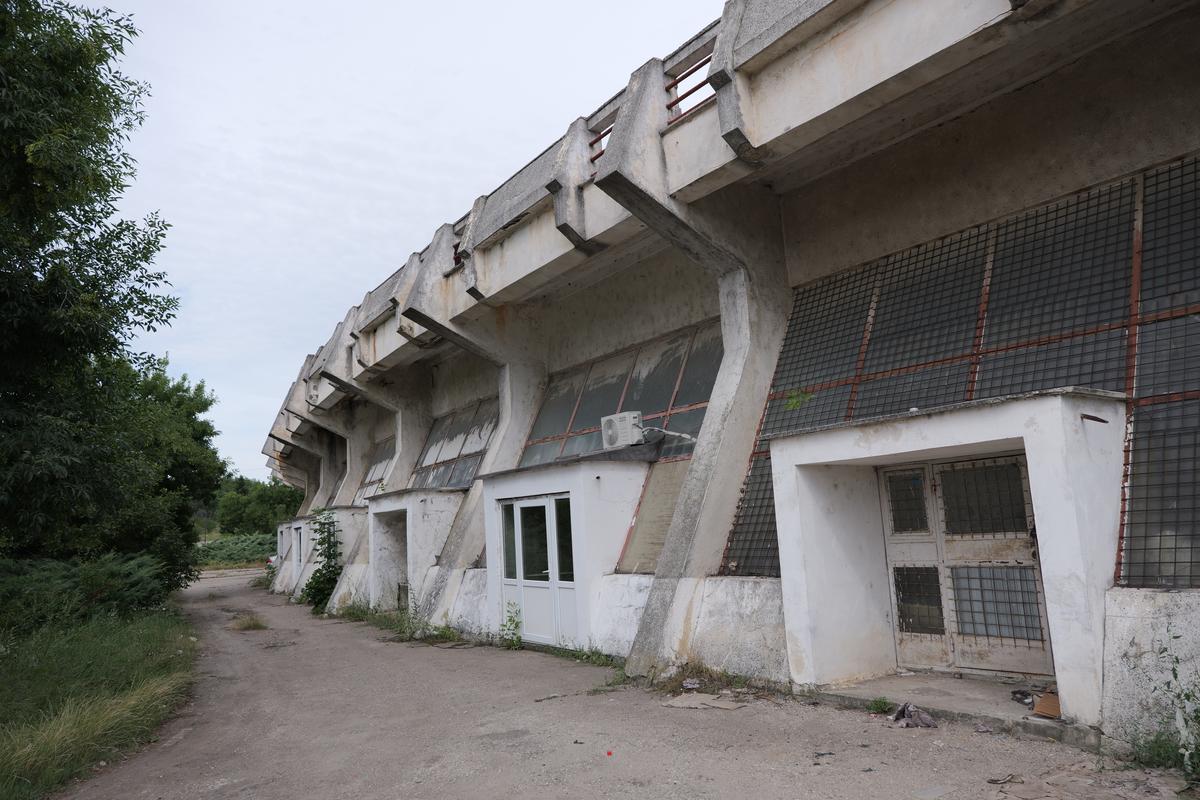 Cum arată stadionul din Scornicești // foto: Andrei Furnigă (GSP)