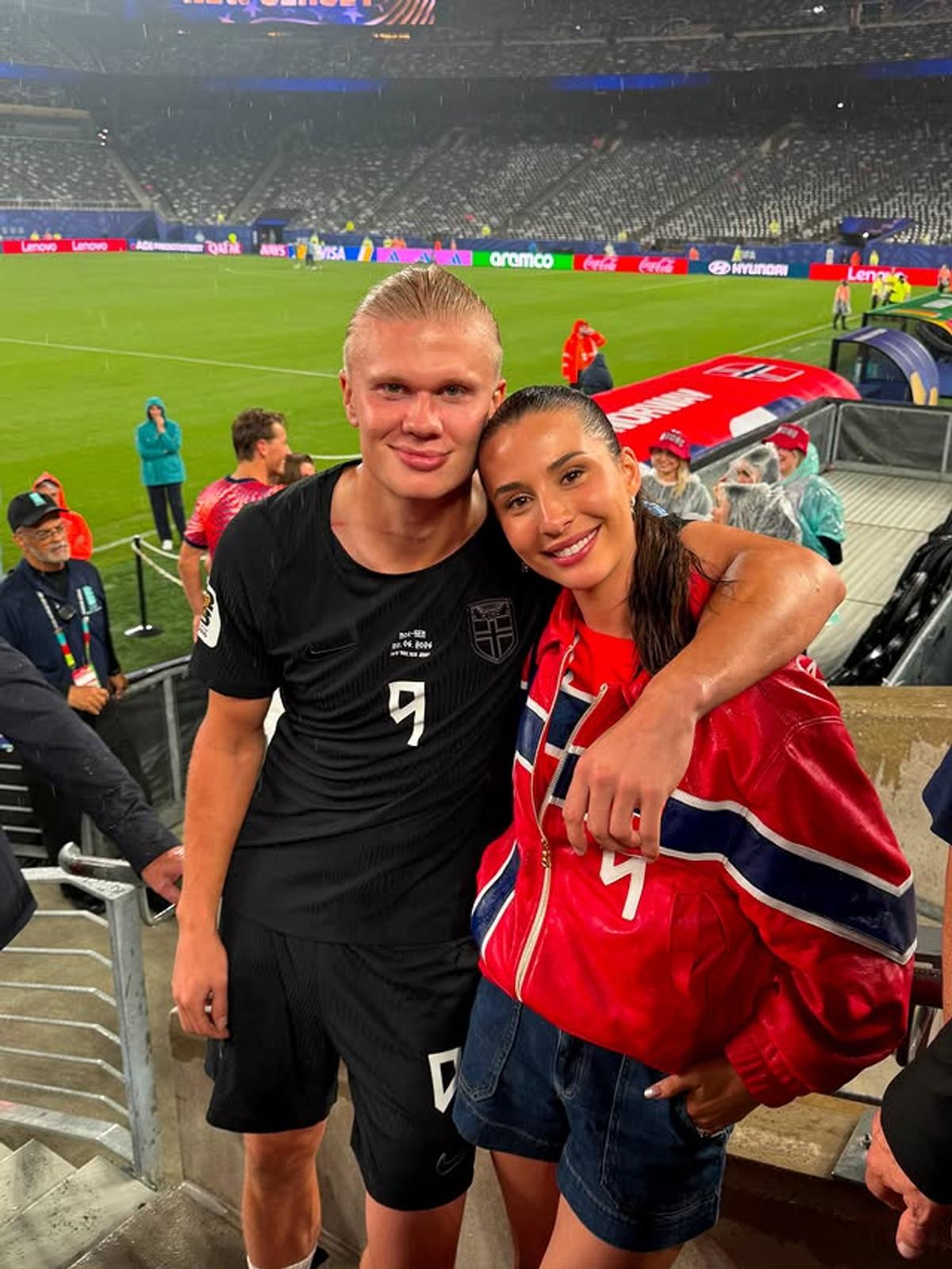 Isabel Haugseng Johansen, partenera lui Erling Haaland