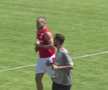 George Pușcaș a ieșit la antrenamente în timpul amicalului celor de la Dinamo cu Ștefăneștii de Jos // capturi 48 TV
