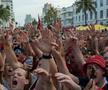 Fanii Norvegiei înainte de meciul cu Anglia // foto: Imago și X