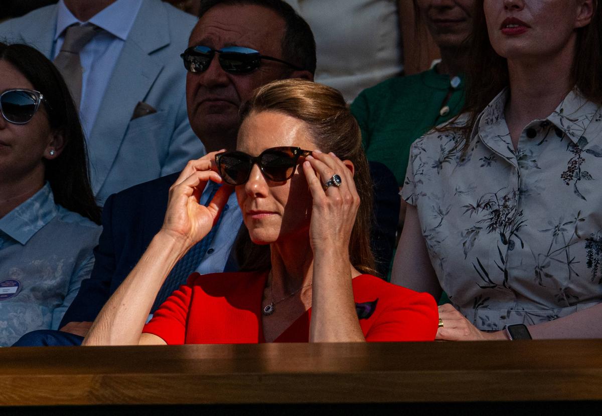 Simona Halep și Dorin Mateiu, în loja regală la Wimbledon! Imagini de la finala de sâmbătă