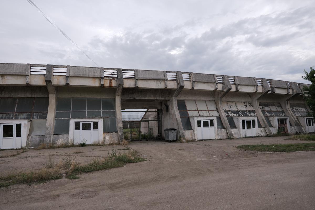 Cum arată stadionul din Scornicești // foto: Andrei Furnigă (GSP)