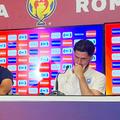 Filipe Coelho și Tudor Băluță la conferința de presă dinainte de Craiova - U Cluj