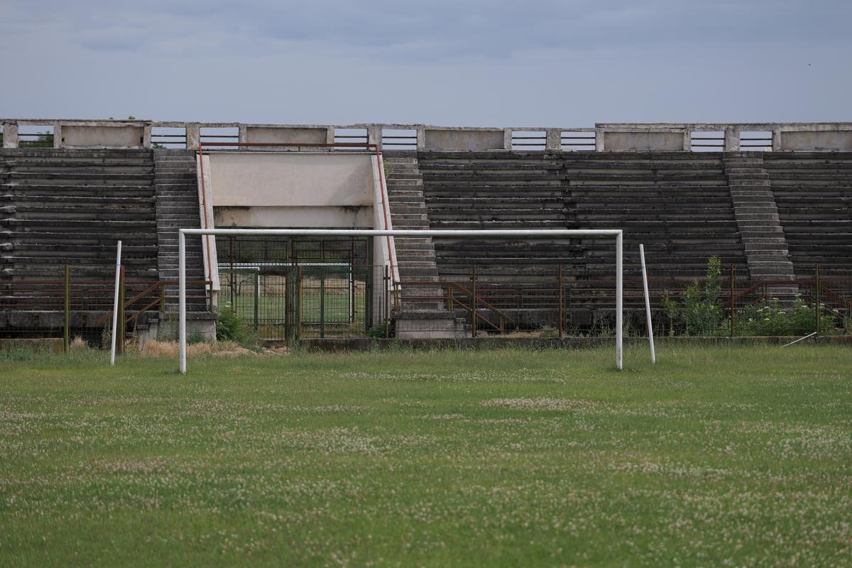 Cum arată stadionul din Scornicești // foto: Andrei Furnigă (GSP)