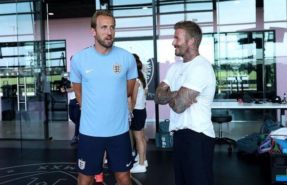 Harry Kane, „băgat în ședință” de David Beckham înaintea „sfertului” cu Norvegia
